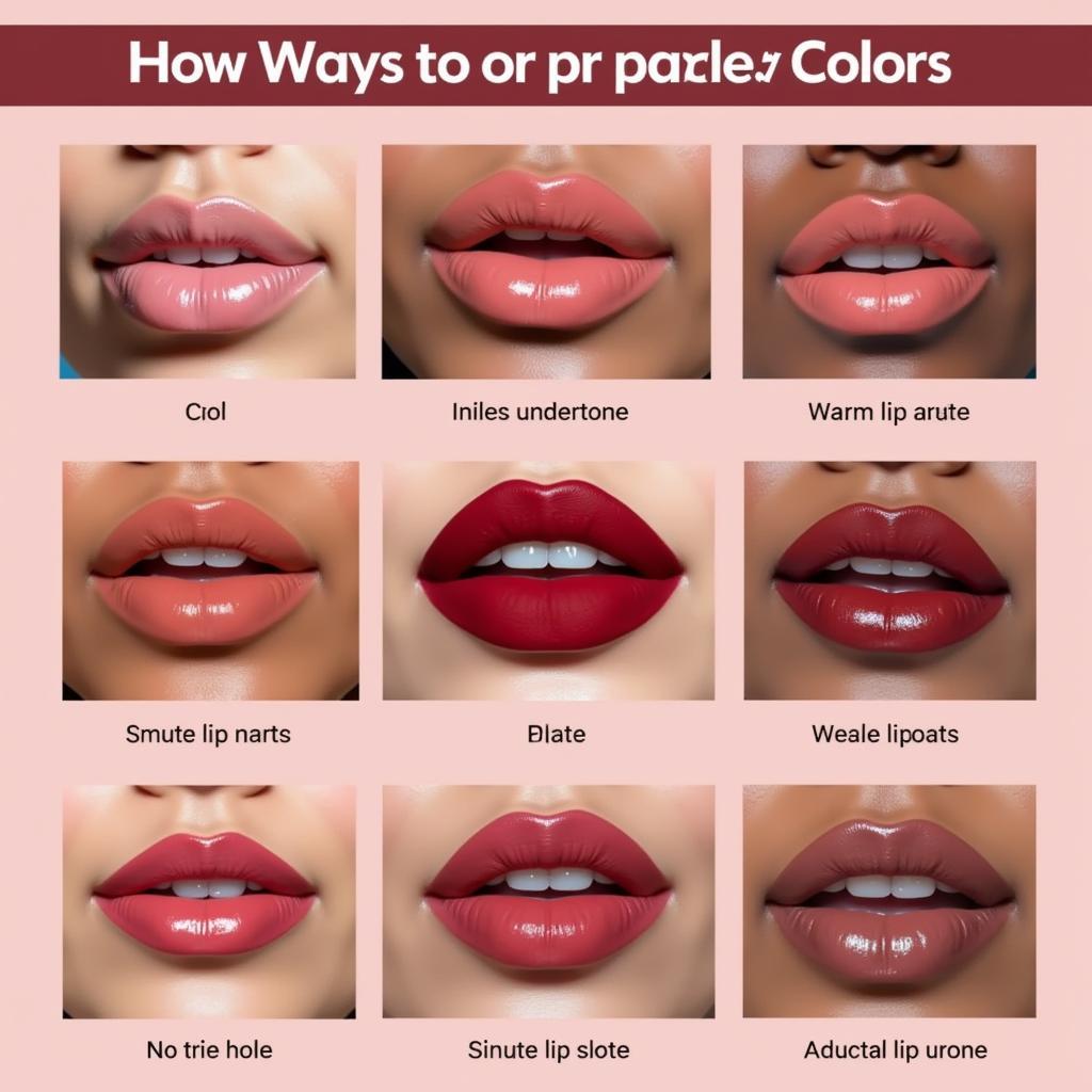 Choosing the right lip color for your undertone