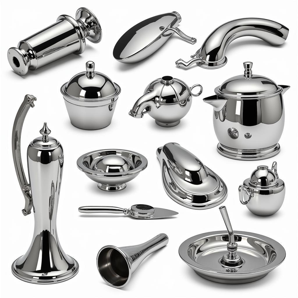 Chrome Finish Examples on Various Objects