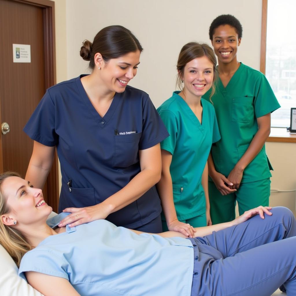 CNA Scrub Colors in a Hospital Setting