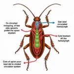 Cockroach Anatomy: Circulatory System