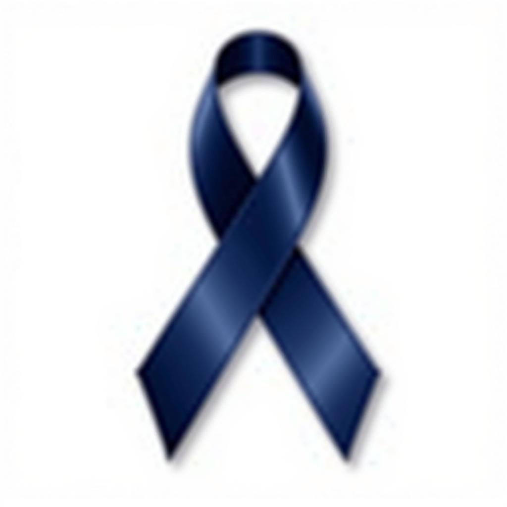 Blue Ribbon for Colon Cancer Awareness