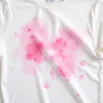 Color Bleed Disaster on a White Shirt