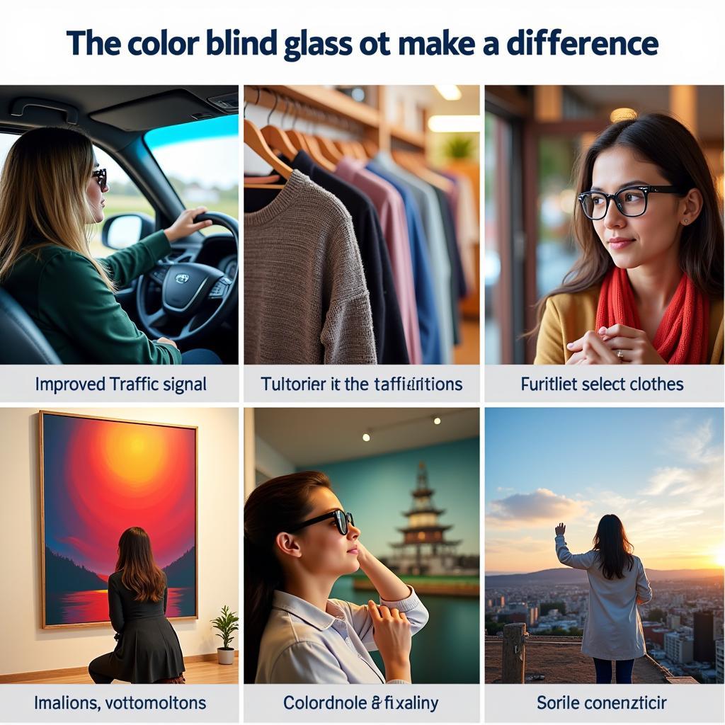 Color Blind Glasses Enhancing Daily Life