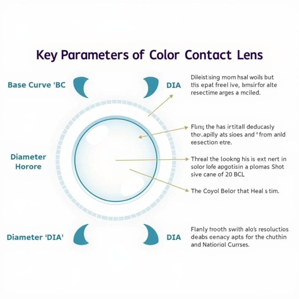 Understanding Color Contact Lens Parameters like BC and DIA