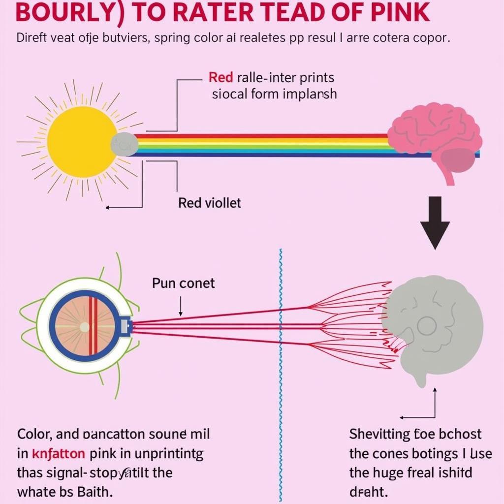 How Our Brain Perceives Pink