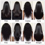 Color Remover on Various Black Hair Textures