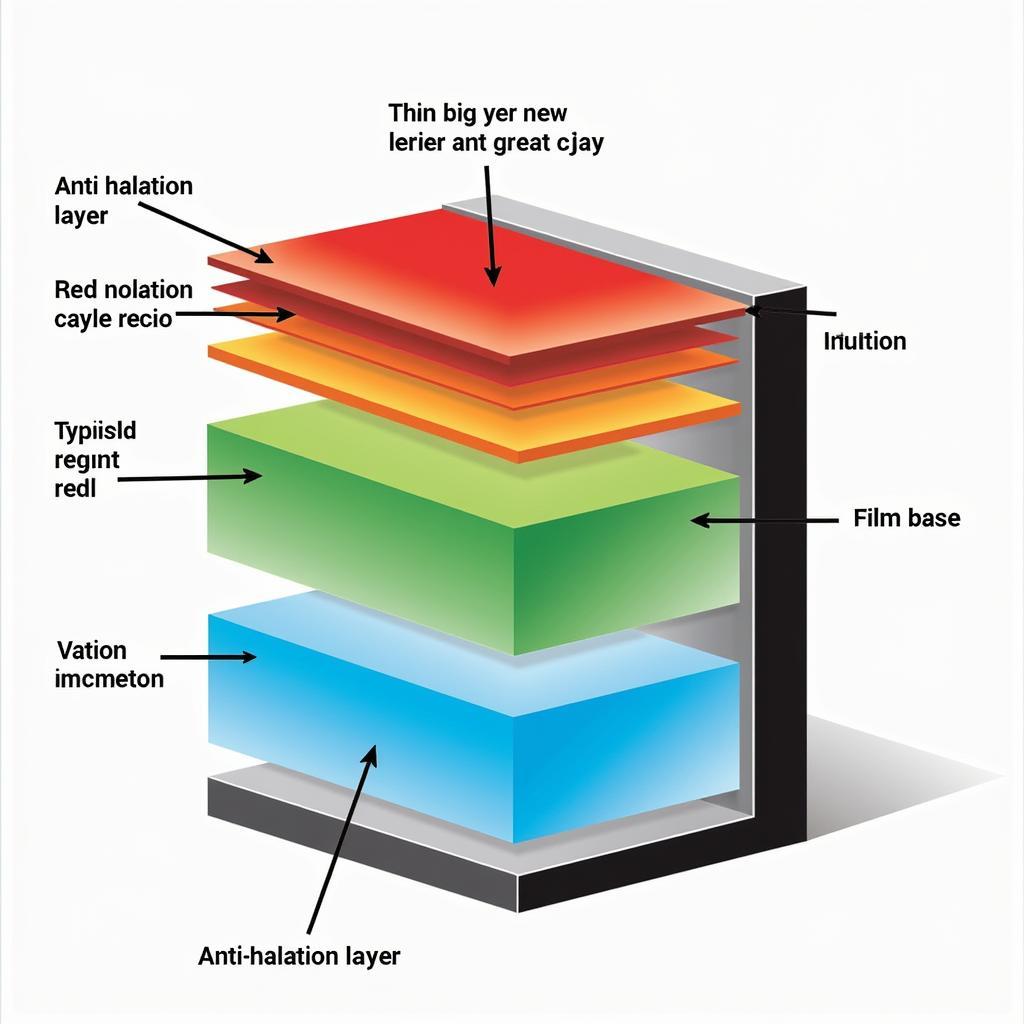 Color Slide Film Structure