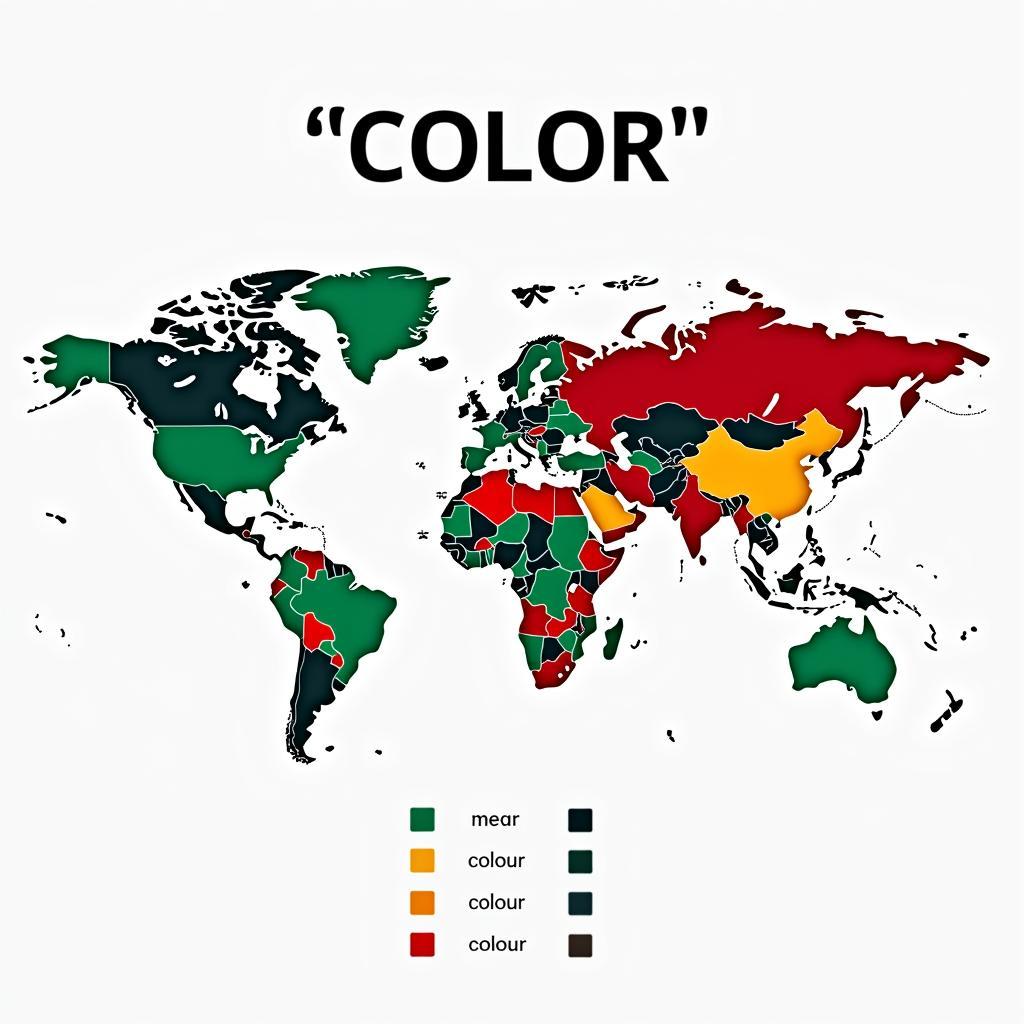 Color Spelling Variations Around the World