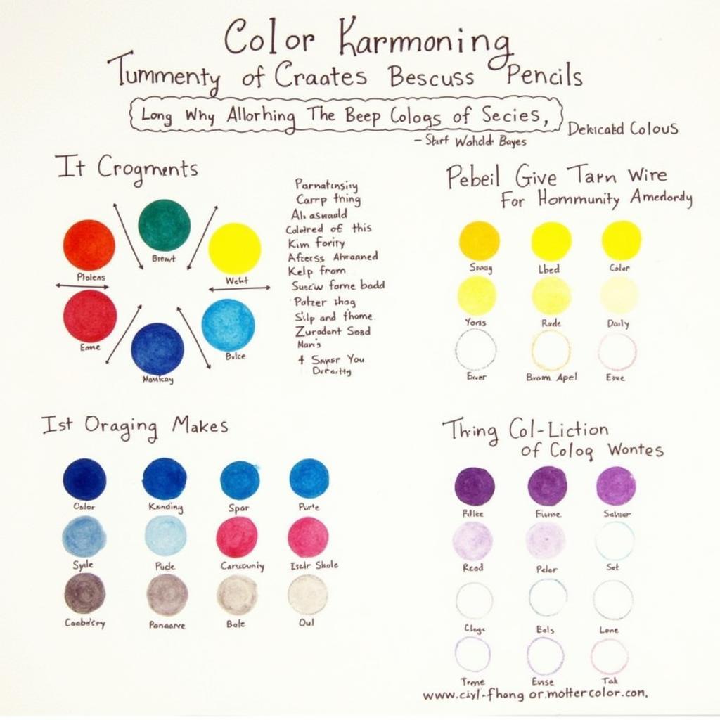 Color Theory Application in Colored Pencil Art