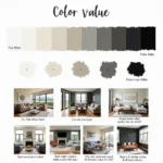 Color Value Scale in Interior Design