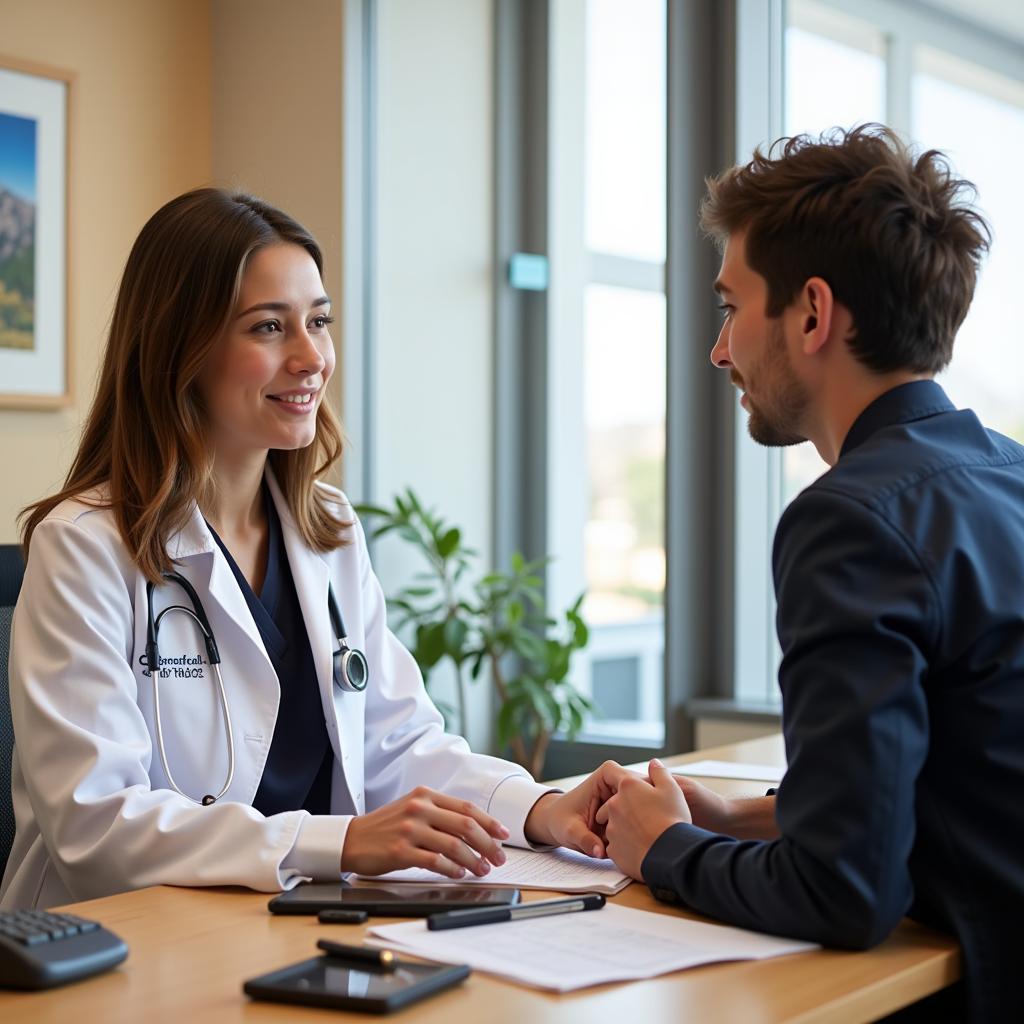 Colorado Access Member Services Representative Assisting a Client