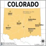 Colorado Alcohol Sales Map