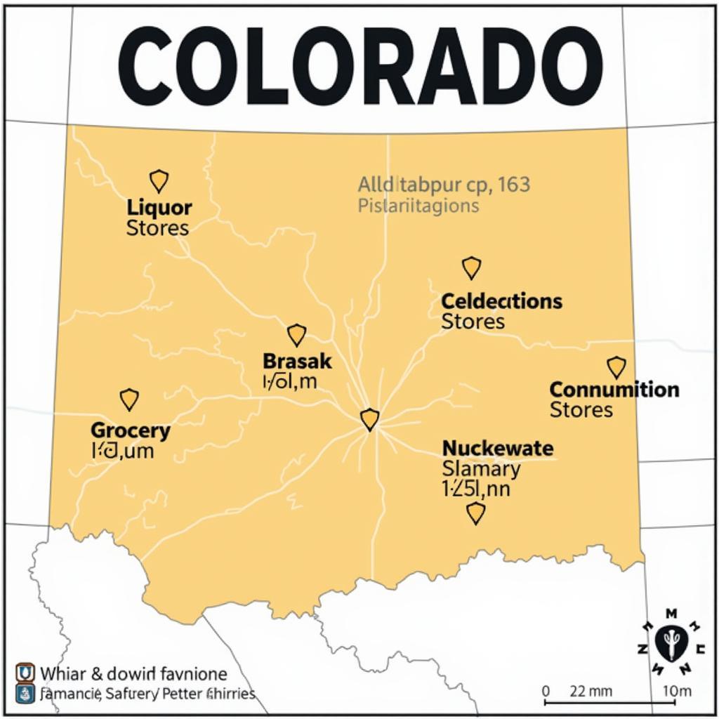 Colorado Alcohol Sales Map