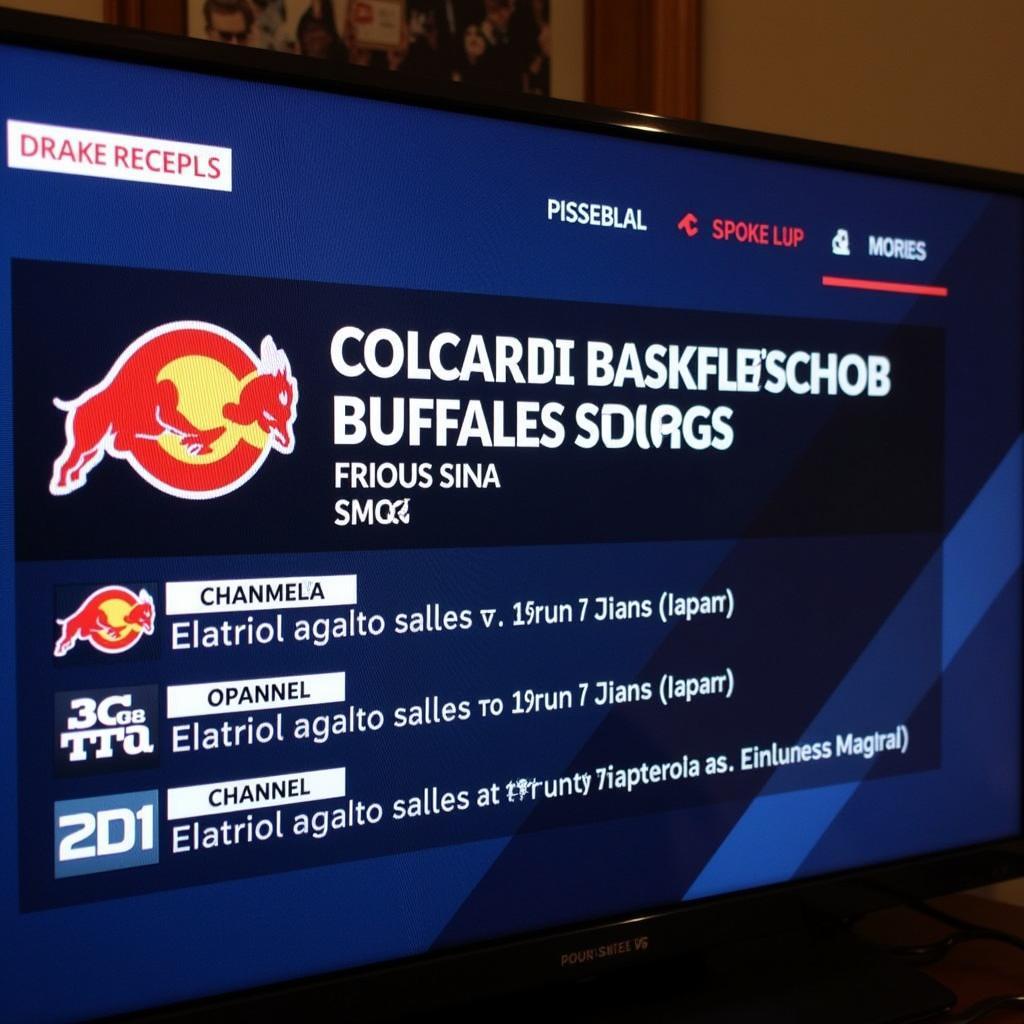 Colorado Buffaloes basketball game schedule on TV guide