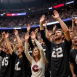 Colorado Buffaloes fans celebrating the team's legacy