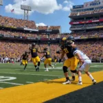 Colorado Buffaloes Football Game in Action