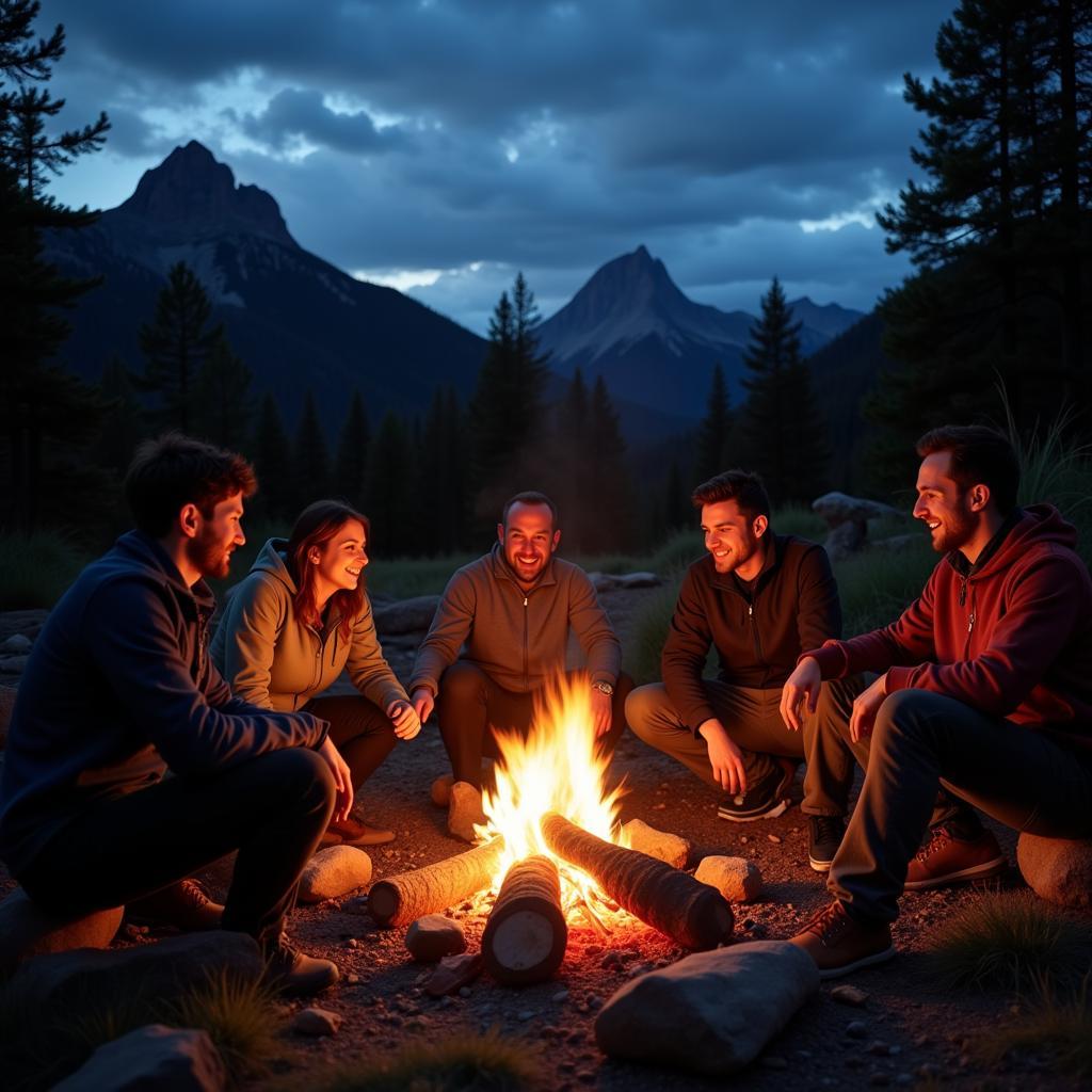 Colorado Campfire Outdoor Gathering