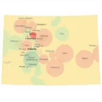 Colorado Cities Comparison Map