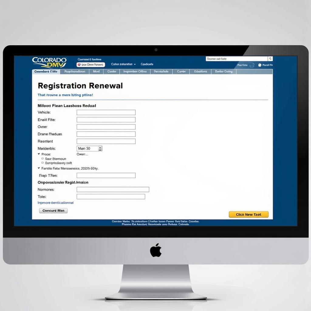 Colorado DMV Registration Renewal Process