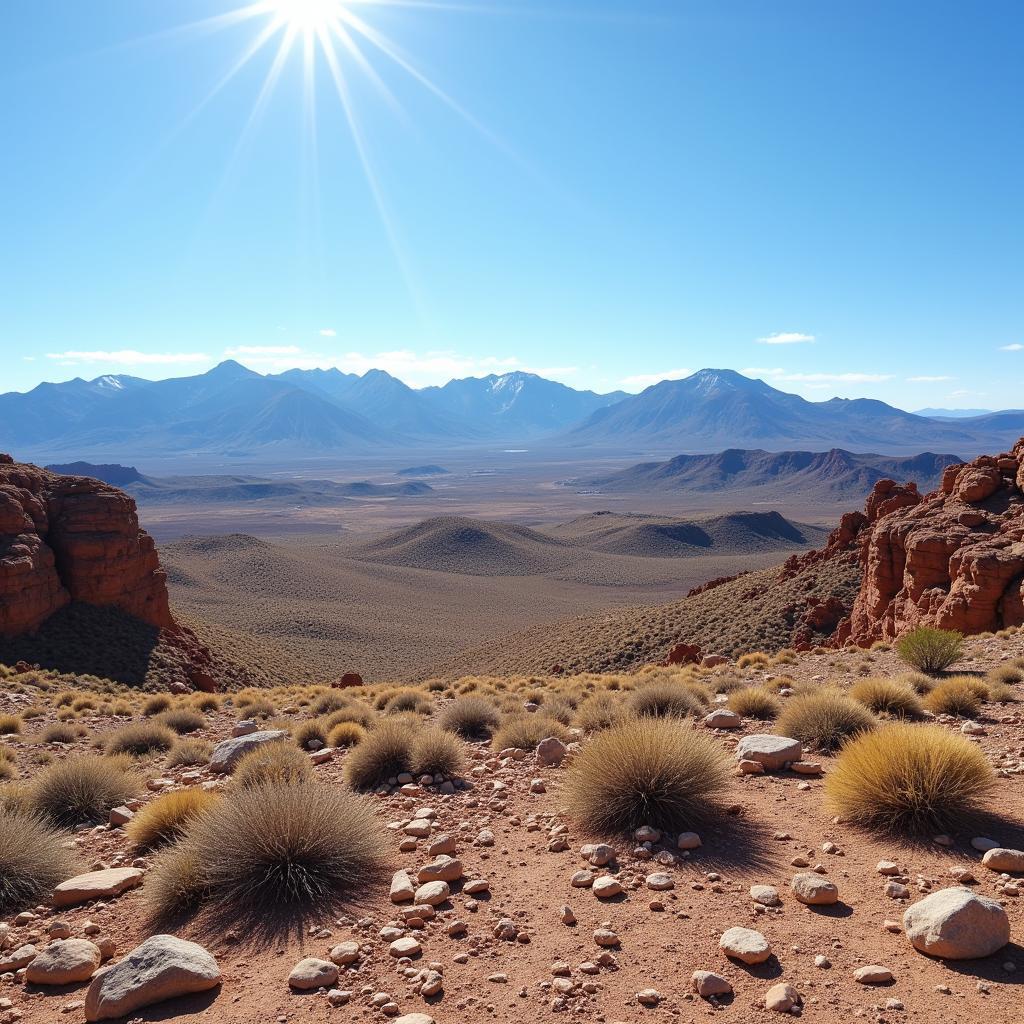 Colorado Dry Climate Landscape