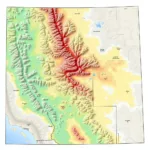 Colorado Earthquake Fault Lines Map