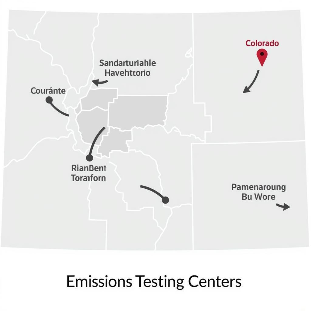 Emissions Testing Locations in Colorado