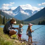 Family Fishing on Colorado Free Fishing Day