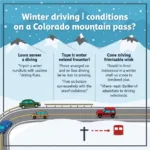 Colorado Mountain Pass Winter Driving Conditions