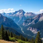 Colorado Rocky Mountains Landscape