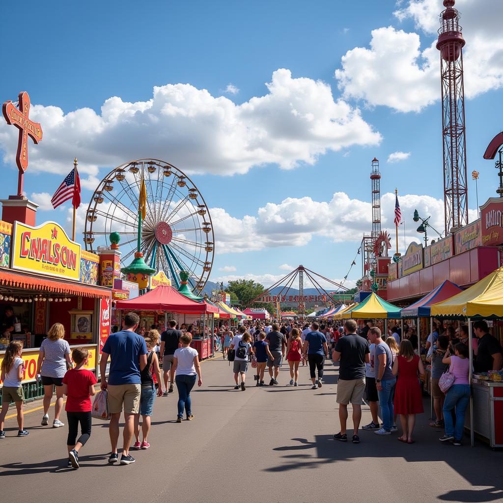 Colorado State Fair in August