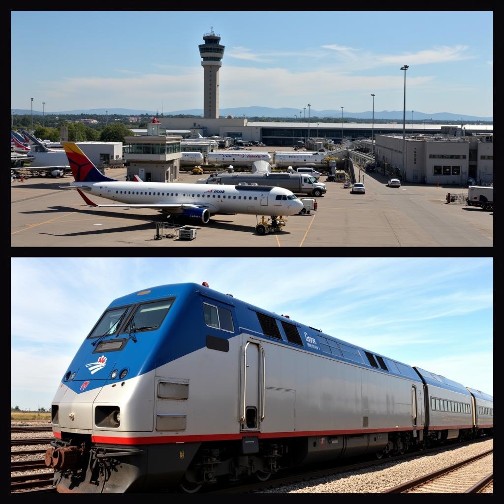 Traveling to Colorado by Plane or Train