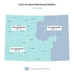 Colorado Vet Tech Salary Map by Location