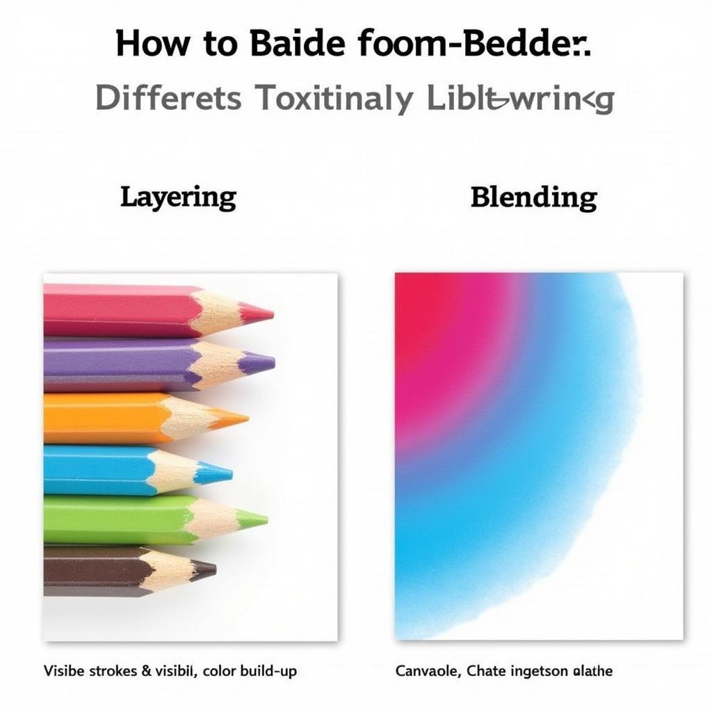 Colored Pencil Layering and Blending Techniques