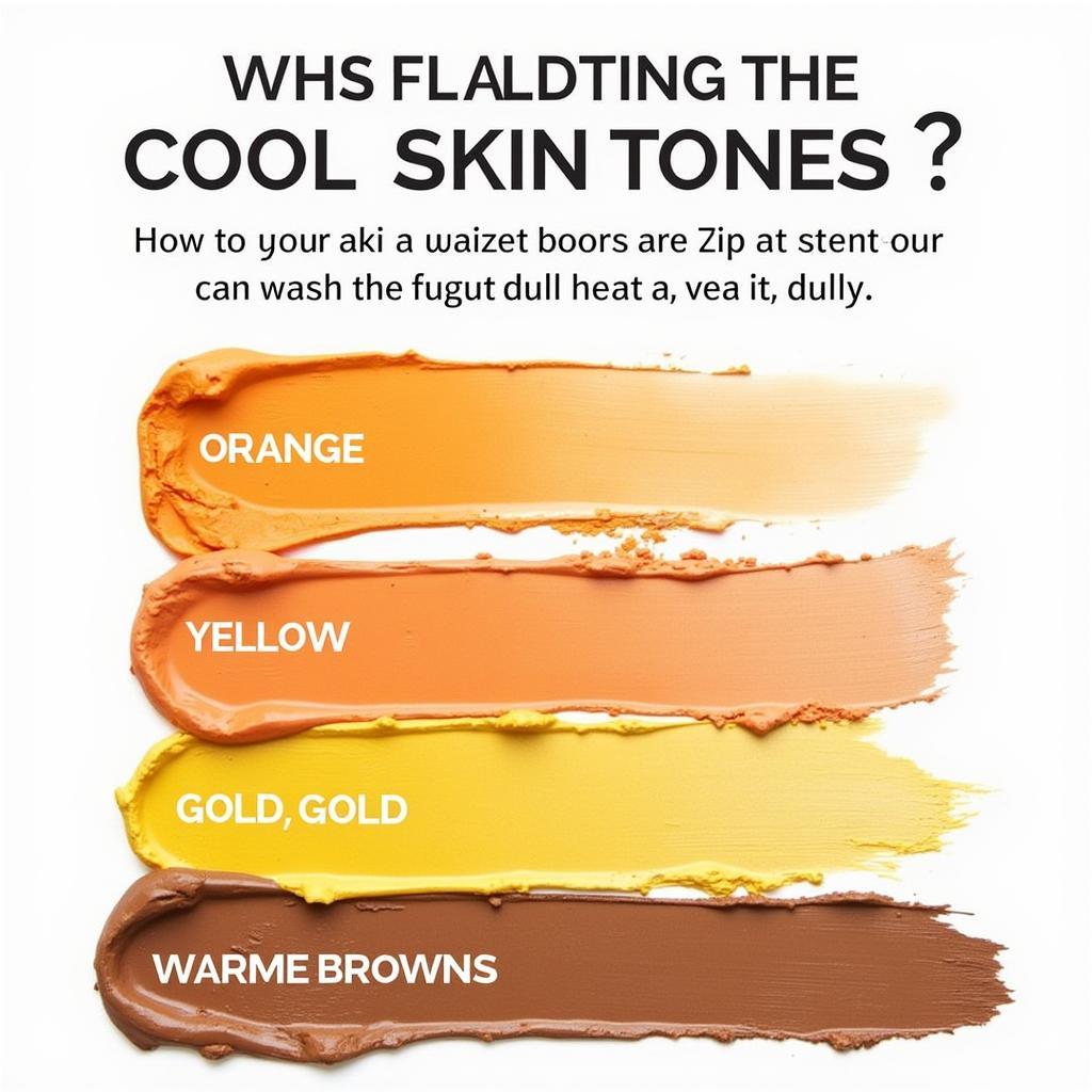 Colors to Avoid for Cool Skin Tones