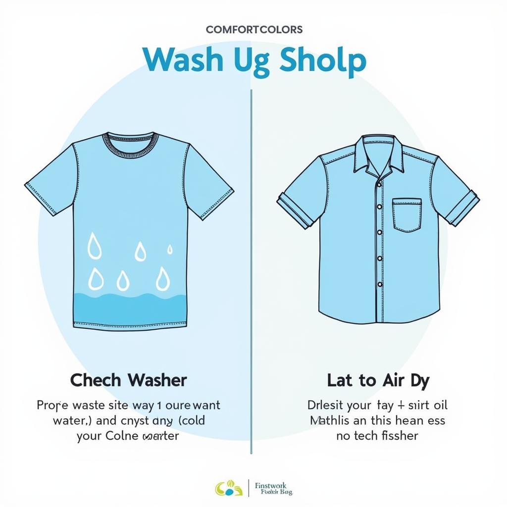 Washing and Drying Comfort Colors Shirts