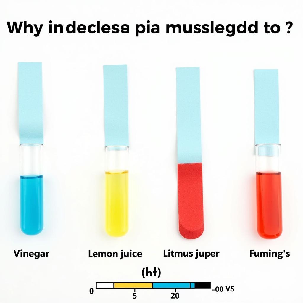 Common Household Acids and Litmus Test