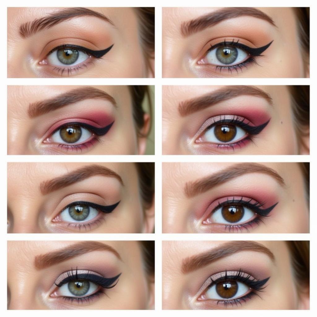 Complete Eye Makeup Look for Mature Women