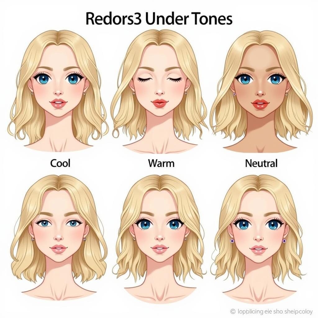 Understanding Cool, Warm, and Neutral Skin Tones for Blonde-Haired, Blue-Eyed Individuals