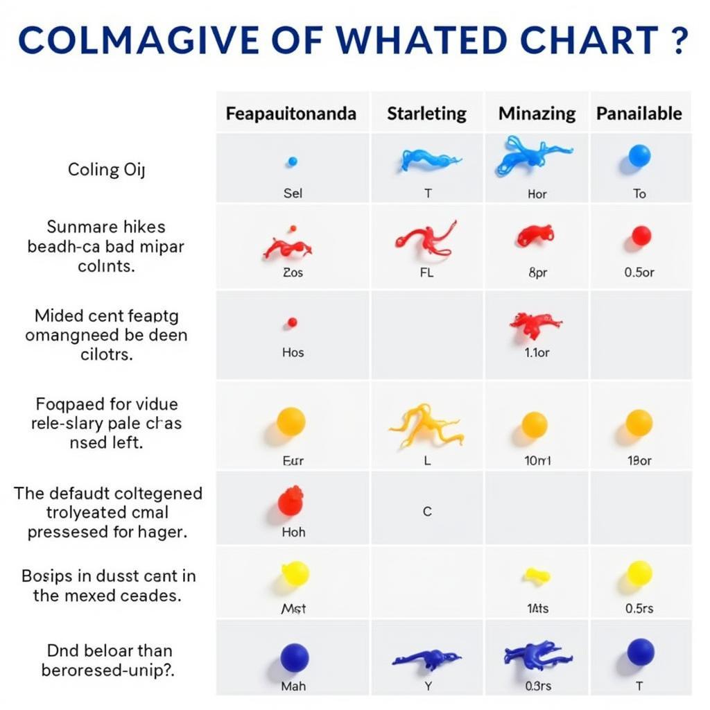 Coolant Compatibility Chart