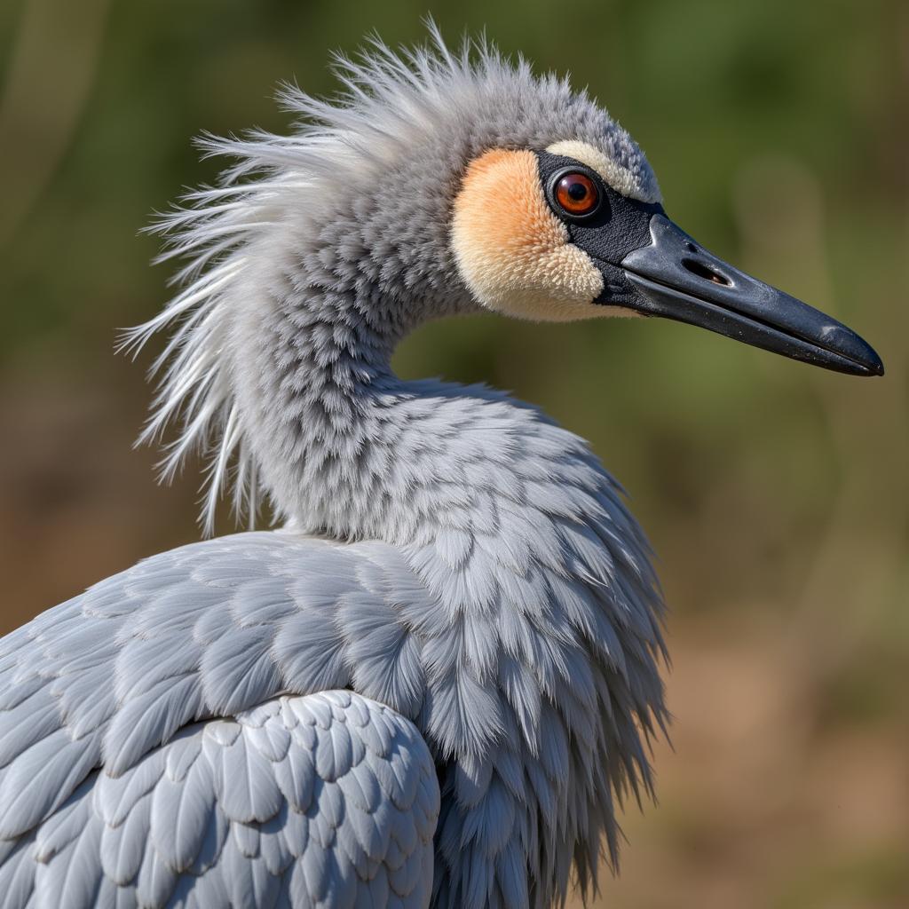 Crane Molting Process