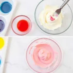 Creating Pink with Food Coloring