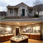 Creede Historical Museum Exterior and Interior