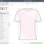 Cricut Design Space setup for a multi-color shirt design