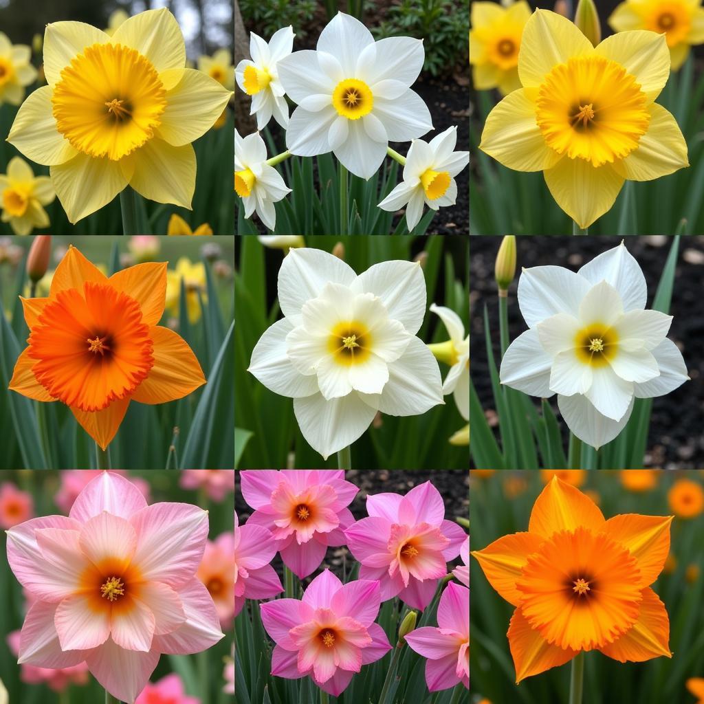 Daffodil Color Variations