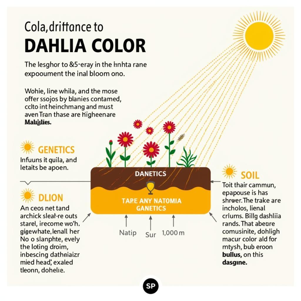 Factors Affecting Dahlia Color