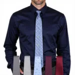 Dark Blue Shirt and Tie Color Combinations