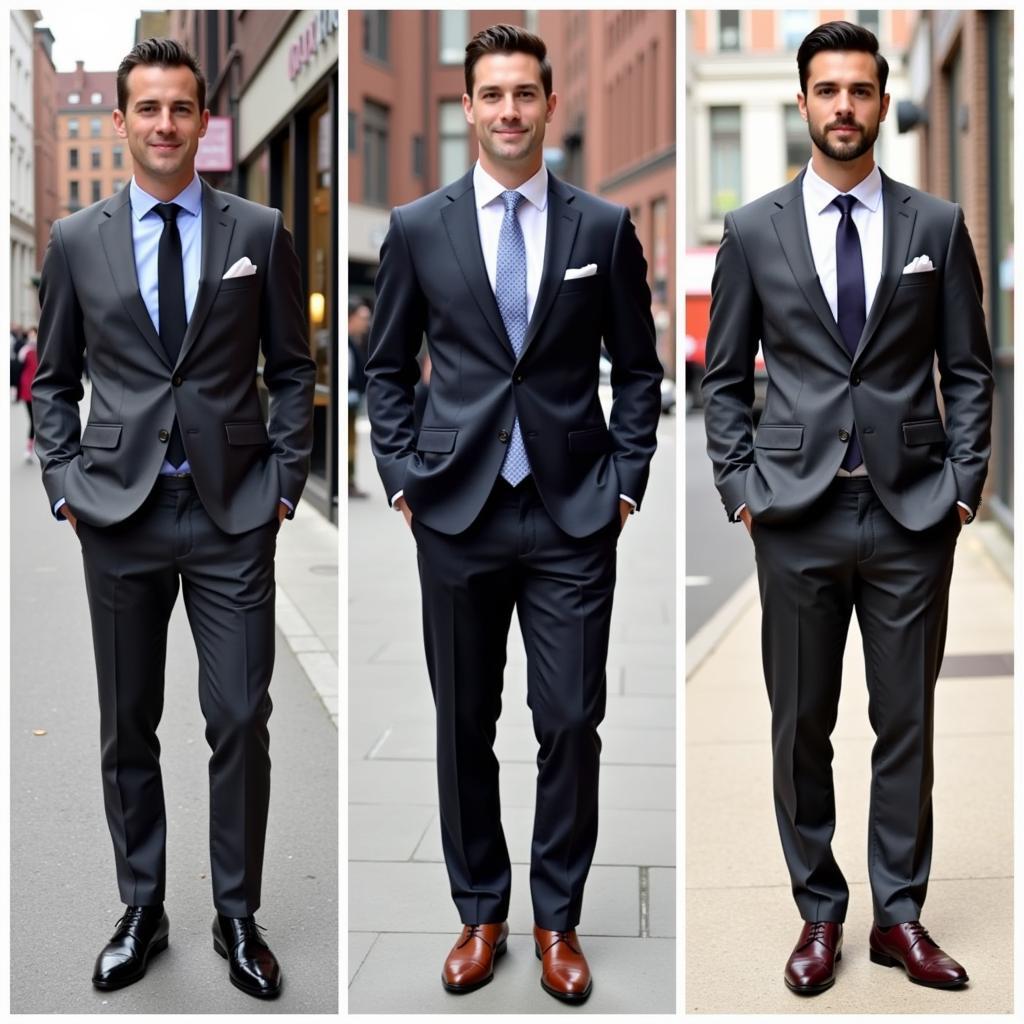 Dark Grey Suit for Different Occasions