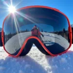 Dark Lens Ski Goggles for Bright Sunlight