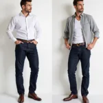 Dark Wash Jeans Shirt Combinations