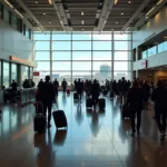 Arriving at Denver International Airport